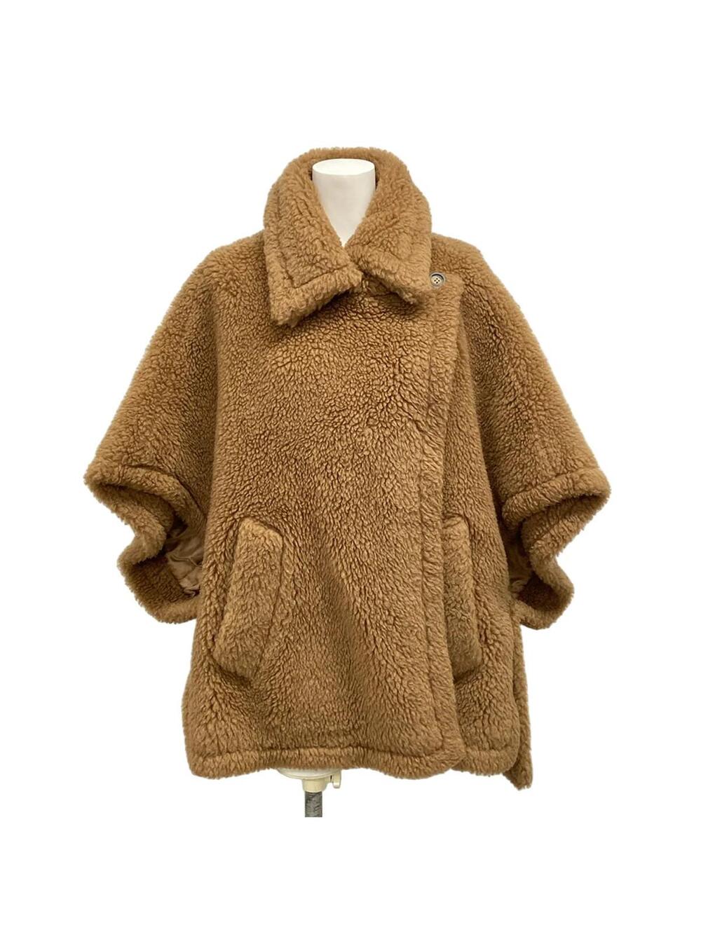 Max Mara Teddy Bear Brown Camel Silk #301623M16B